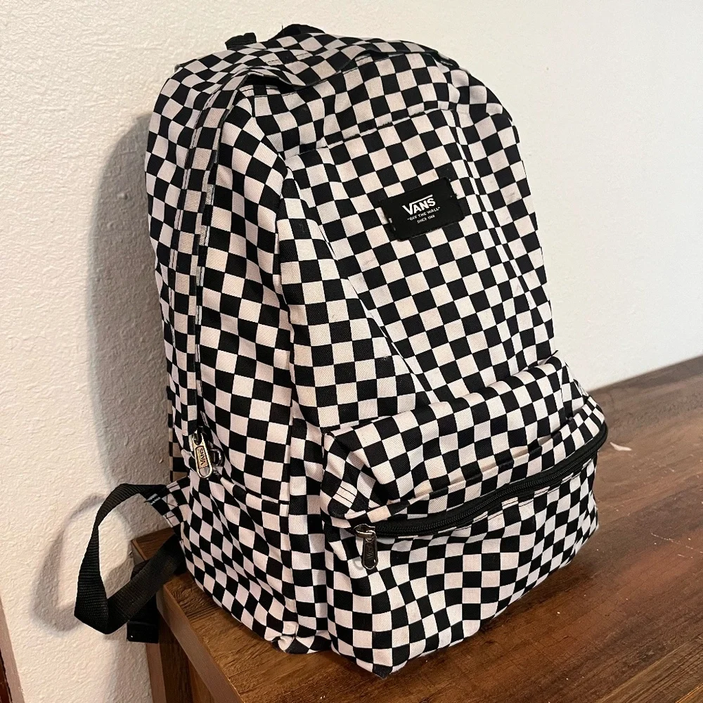 Vans | Old Skool Check Backpack - Picture 1 of 4